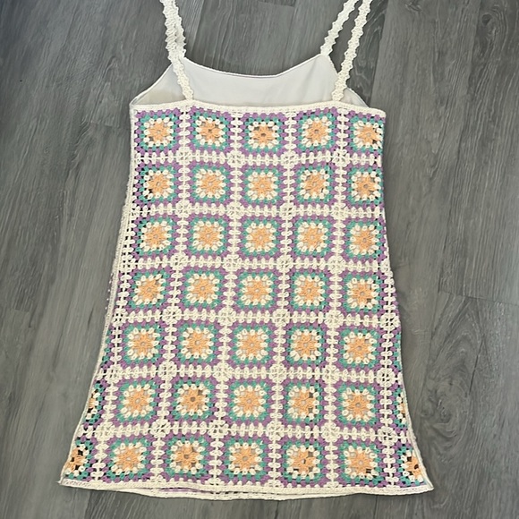 Zara Crocheted Mini Dress | As Seen On 📺The White Lotus - Picture 6 of 10